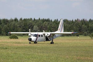 Eesti Langevarjuklubi endine lennuk, hüüdnimega Brita